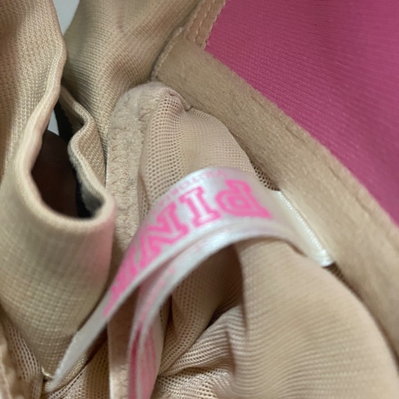 Pink by Victoria Secret Beige wireless Bra Top - Picture 3 of 4